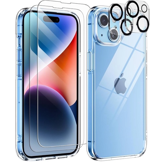 iPhone 15 -  5 in 1 transparent - Picture 1 of 5